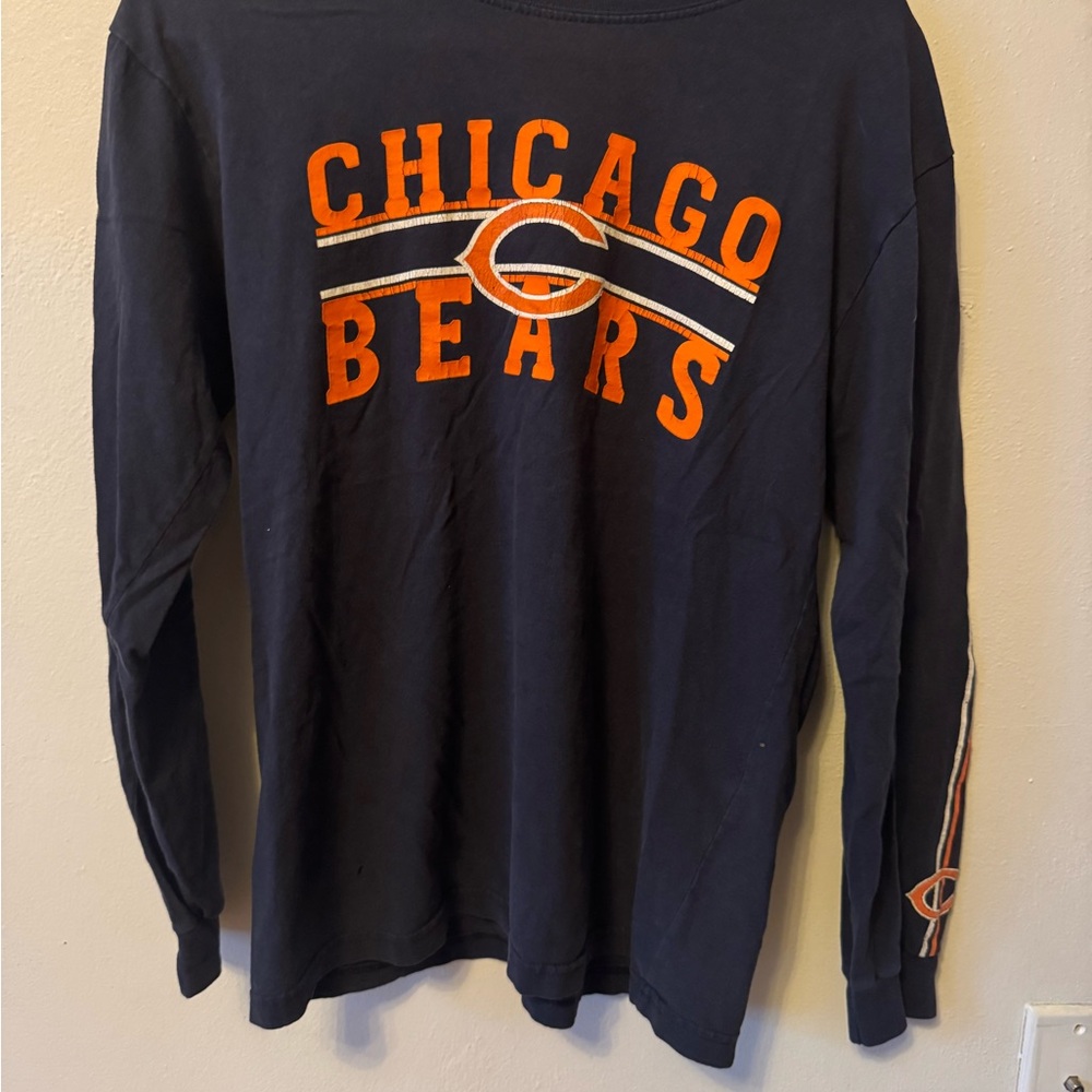 Reebok Navy and Orange Graphic Tee